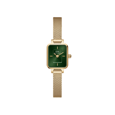 Immagine di Orologio Donna Daniel Wellington Quadro Mini Evergold Champagne | DW00100653