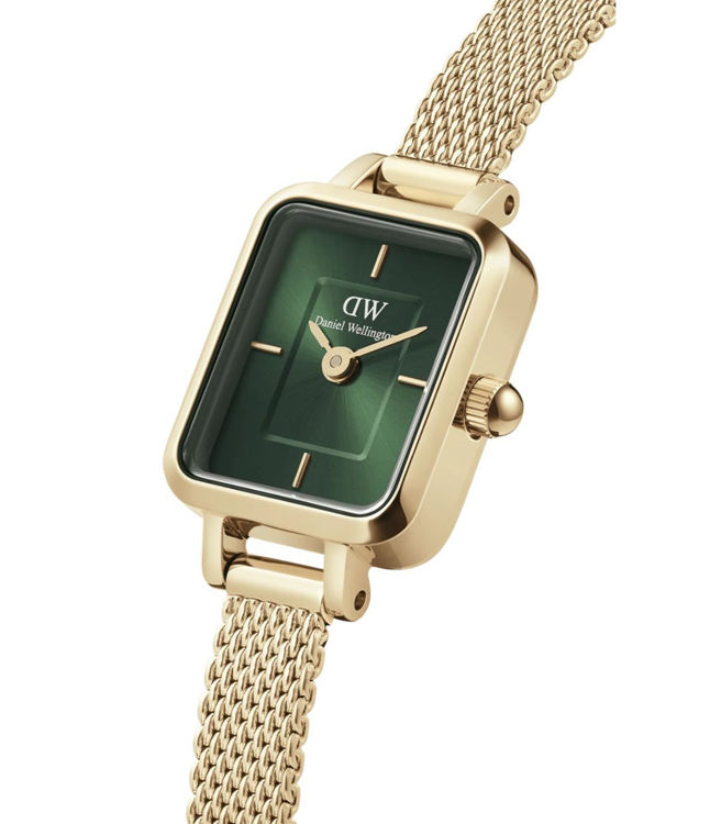 Immagine di Orologio Donna Daniel Wellington Quadro Mini Evergold Champagne | DW00100653