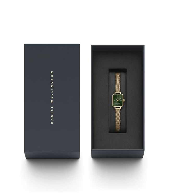 Immagine di Orologio Donna Daniel Wellington Quadro Mini Evergold Champagne | DW00100653