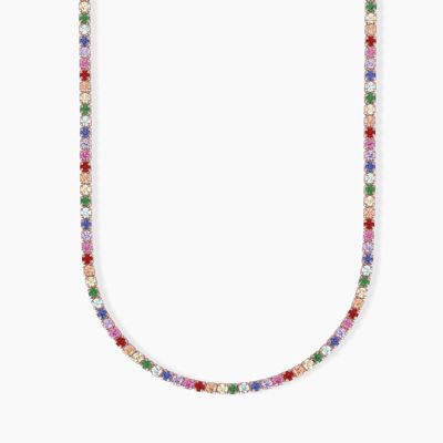 Immagine di Mini Tennis Con Zirconi Multicolor Mabina Gioielli | 553326
