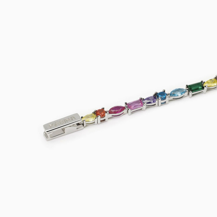 Immagine di Bracciale Tennis Multicolor Gioielli Mabina | 533745-M