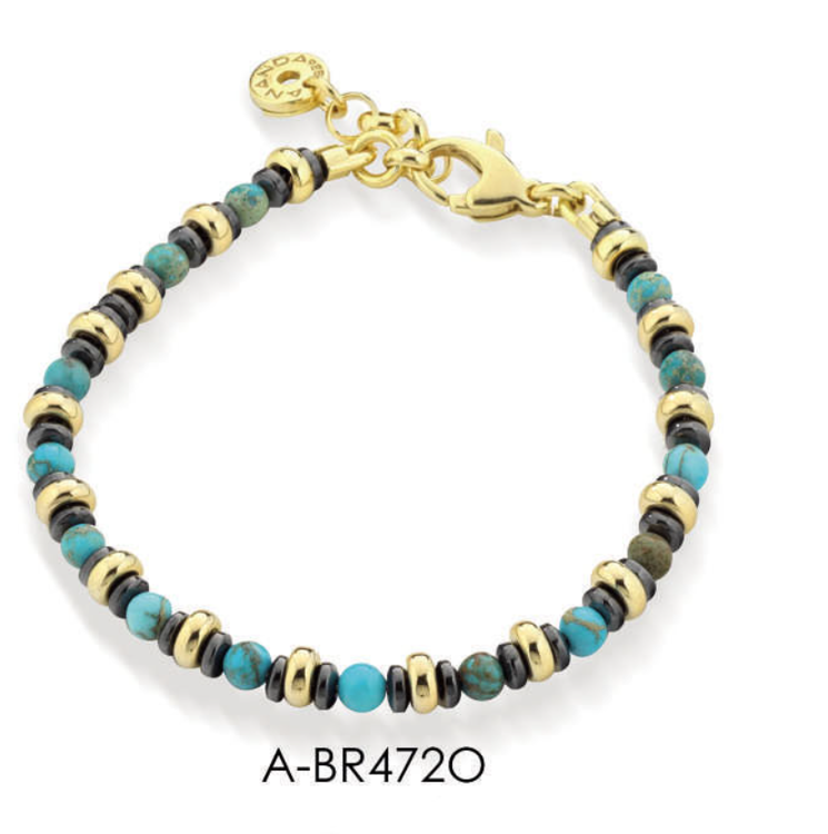 Immagine di Bracciale Argento E Pietre Naturali Ananda925 | A-BR472O