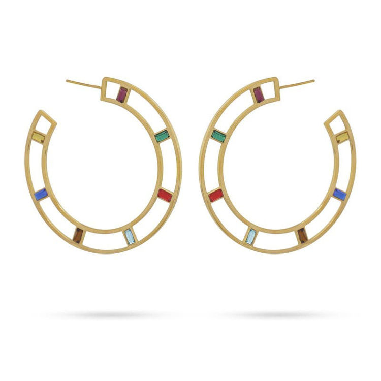 Immagine di Orecchini Donna Zirconi Colorati Gioielli Anartxy | CPE129D