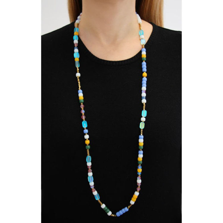 Immagine di Collana Lunga Colorata Donna Gioielli Anartxy | BCO455C