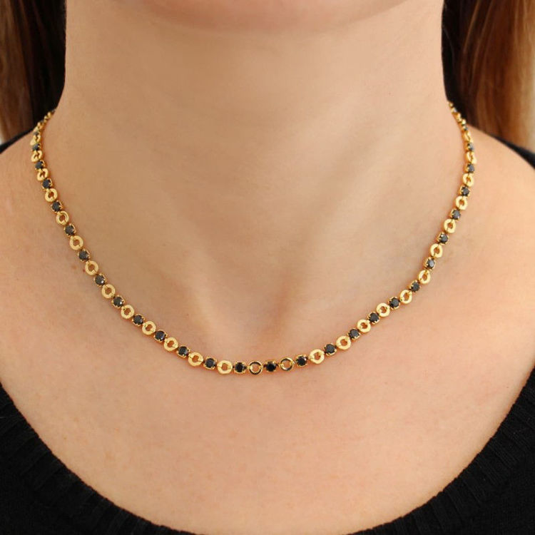 Immagine di Collana Con Zirconi Donna Gioielli Anartxy | BCO441N