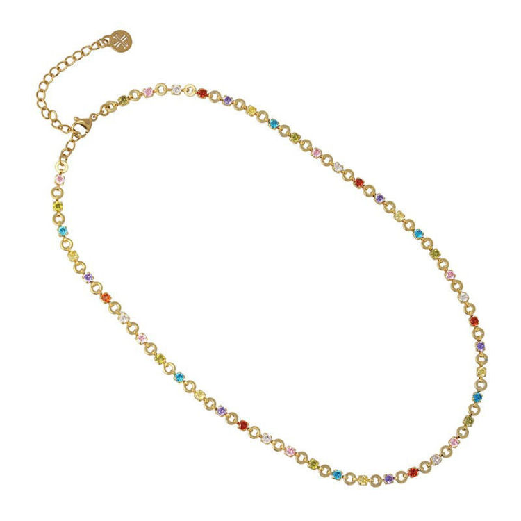 Immagine di Collana Con Zirconi Donna Gioielli Anartxy | BCO441COM