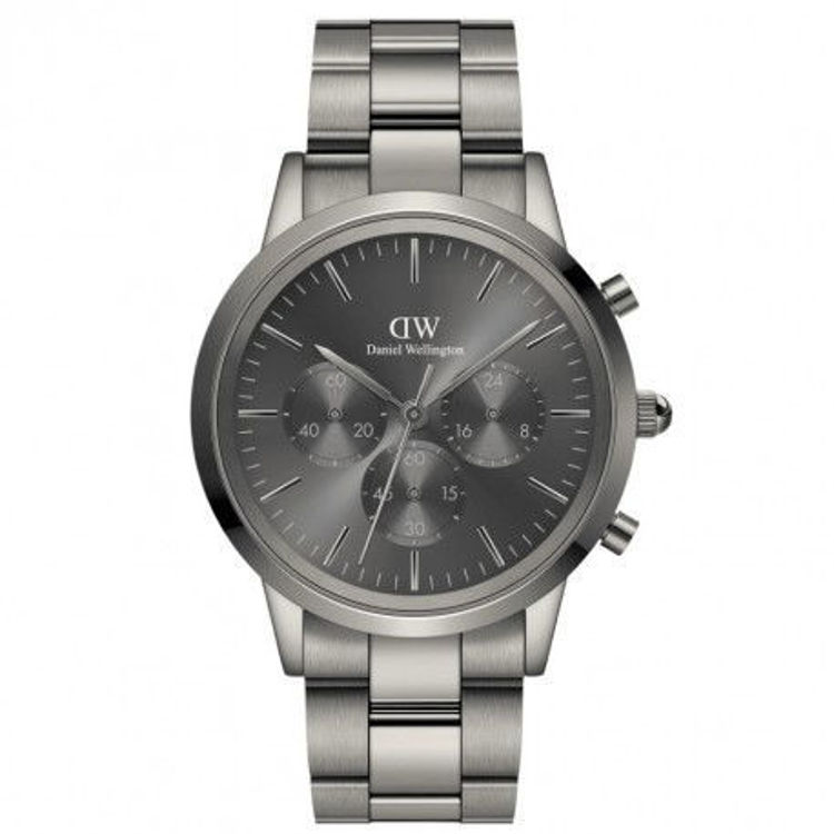 Immagine di Orologio Daniel Wellington Iconic Chronograph Link Graphite  Gm | DW00100643
