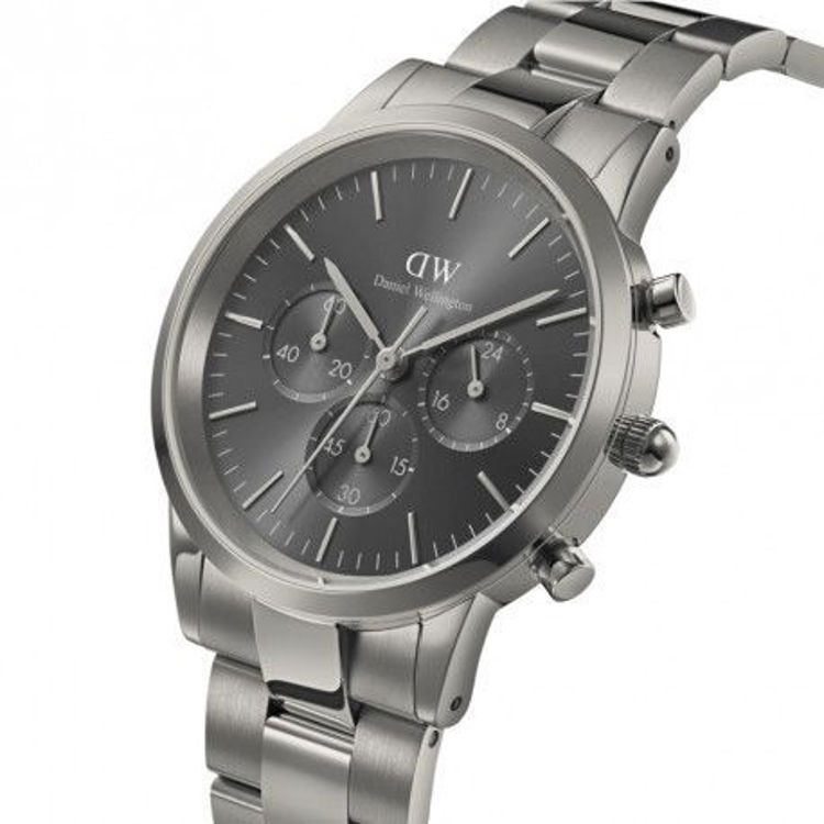 Immagine di Orologio Daniel Wellington Iconic Chronograph Link Graphite  Gm | DW00100643