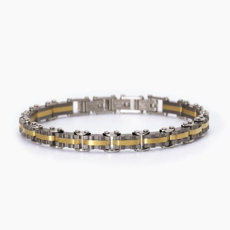 Immagine di Bracciale Acciaio E Pvd Gold E Gray Gioielli 2Jewels | 232365