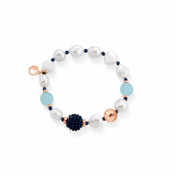 Immagine di Bracciale Sophie Con Perle Lelune Glamour | LGBR530.2