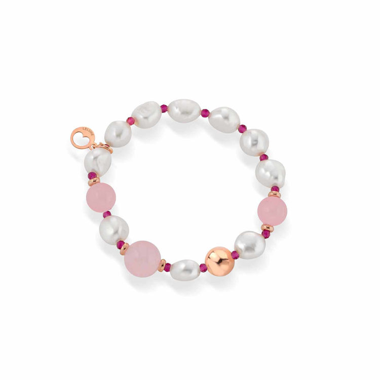 Immagine di Bracciale Sophie Con Perle Lelune Glamour | LGBR533