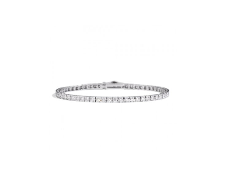 Immagine di Bracciale Tennis In Oro Bianco E Diamanti Gioielli Recarlo |  T39SE886/D-19