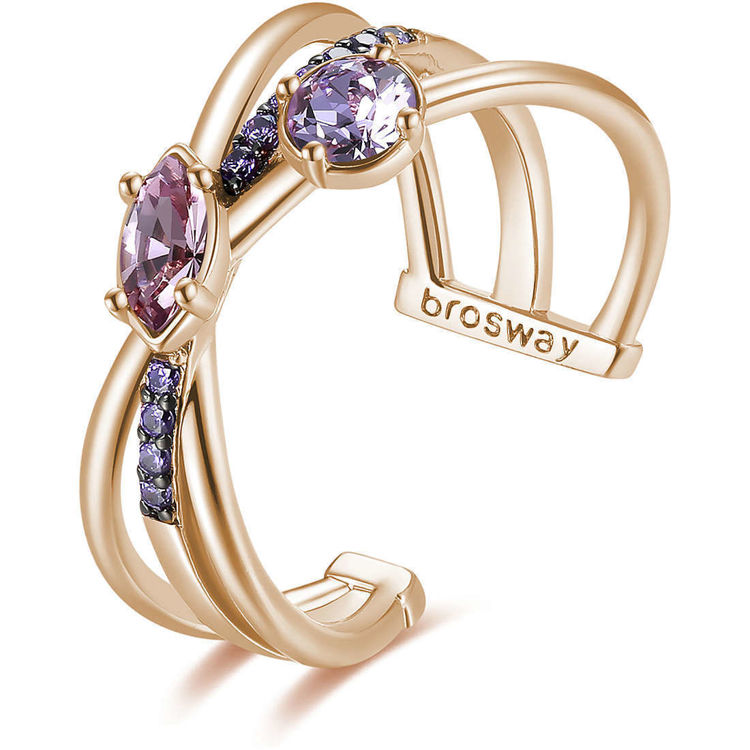 Immagine di Anello Donna Con Pietre Gioielli Brosway Affinity 10 | Bff132a