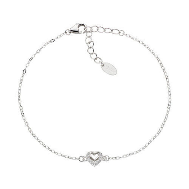 Immagine di Bracciale Donna Due Cuori Gioielli Amen | BRCBBZ3