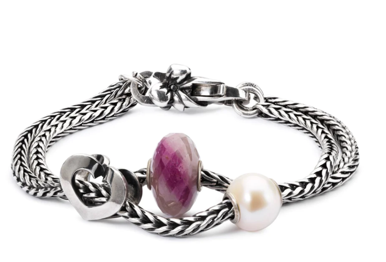 Immagine di Bracciale D'Argento Gioielli Trollbeads | TAGBR-00010