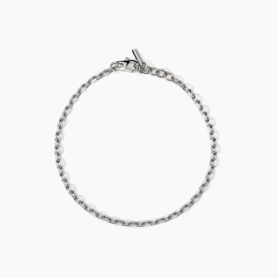 Immagine di Bracciale Uomo In Argento Con Catena Forzatina Gioielli Mabina | 533815