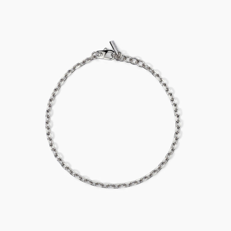 Immagine di Bracciale Uomo In Argento Con Catena Forzatina Gioielli Mabina | 533815