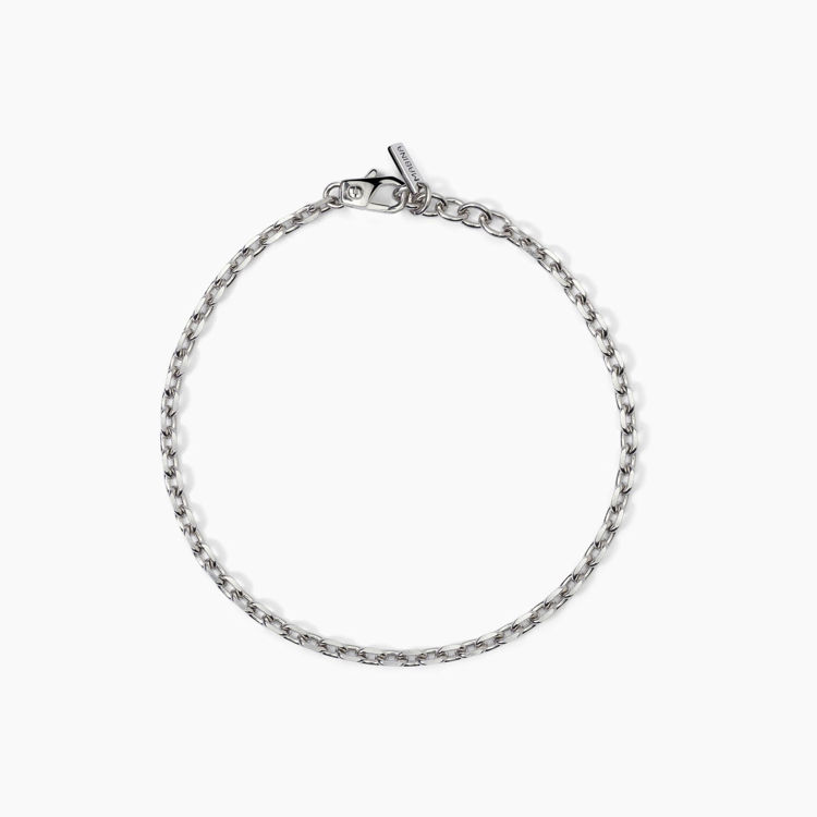 Immagine di Bracciale Uomo In Argento Con Catena Forzatina Gioielli Mabina | 533815