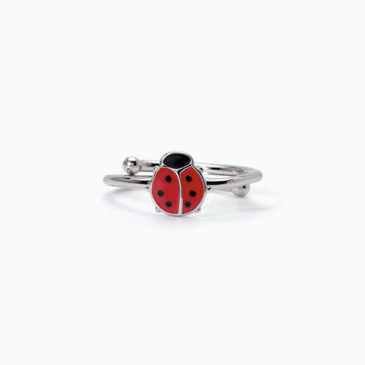 Immagine di Anello Bambina Con Coccinella Gioielli Mabina | 523347