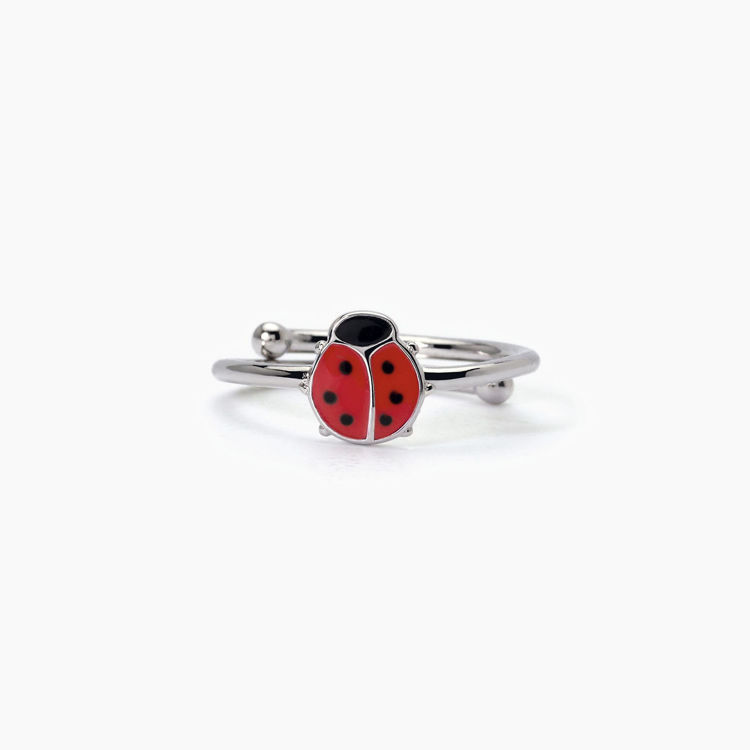 Immagine di Anello Bambina Con Coccinella Gioielli Mabina | 523347