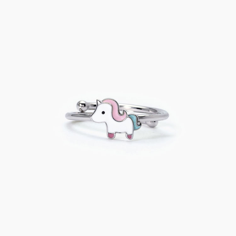 Immagine di Anello Bambina Con Unicorno Gioielli Mabina | 523346