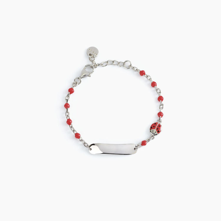 Immagine di Bracciale Baby Personalizzabile Con Coccinella Gioielli Mabina | 533498