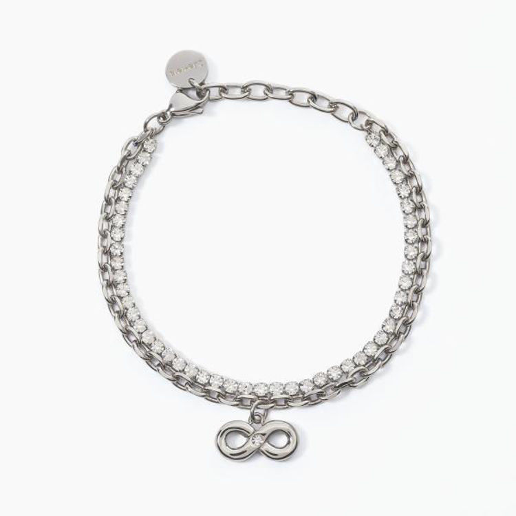 Immagine di Bracciale Con Pendente Infinito Donna Gioielli 2Jewels | 232314