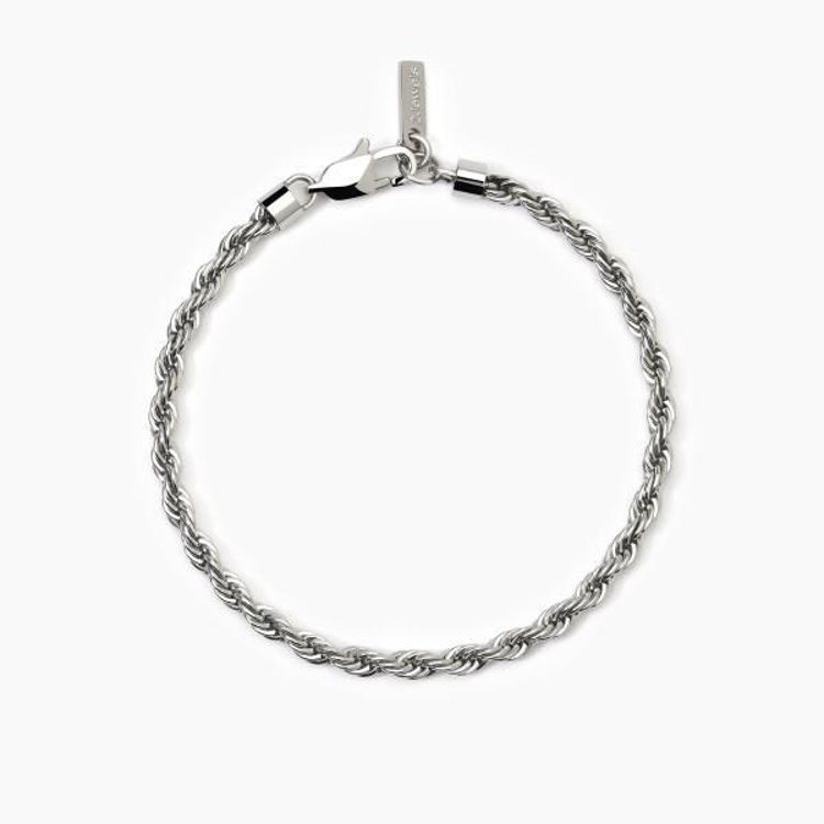 Immagine di Bracciale in acciaio 316L Con Catena Corda Gioielli 2Jewels | 232479