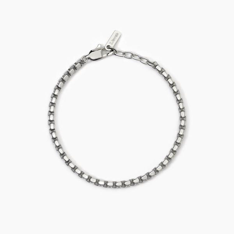 Immagine di Bracciale in acciaio 316L Con Catena Veneta Gioielli 2Jewels | 232476