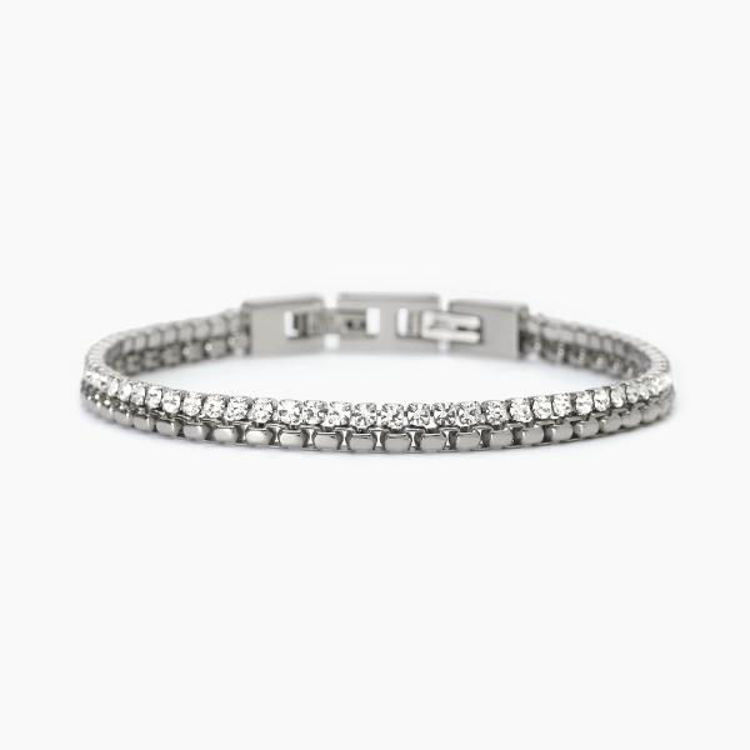 Immagine di Bracciale In Acciaio 316L Cristalli Gioielli 2Jewels | 232483