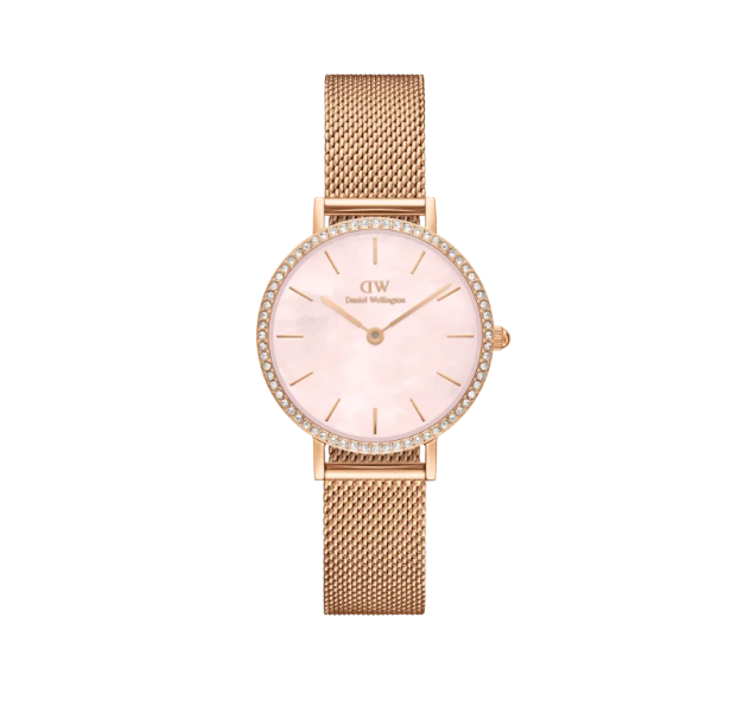 Immagine di Orologio Daniel Wellington Petite Lumine Bezel Melrose Pink Mop | DW00100663