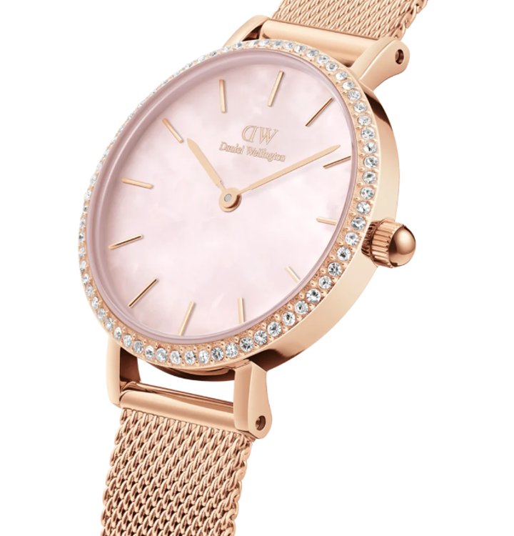 Immagine di Orologio Daniel Wellington Petite Lumine Bezel Melrose Pink Mop | DW00100663