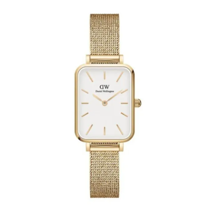 Immagine di Orologio Donna Daniel Wellington Quadro Pressed Evergold | DW00100556