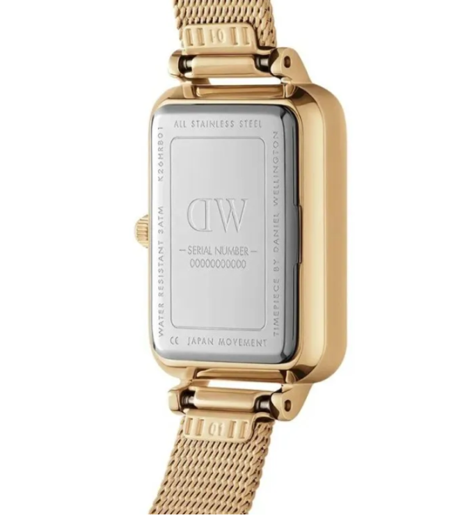 Immagine di Orologio Donna Daniel Wellington Quadro Pressed Evergold | DW00100556