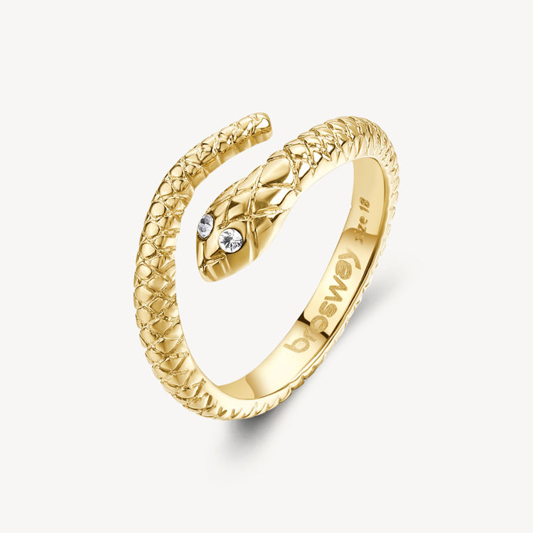 Immagine di Anello Chakra Con Serpente Gioielli Brosway | BHKR006