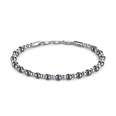 Immagine di Bracciale Uomo In Argento A Sfere Gioielli Zancan | ESB189