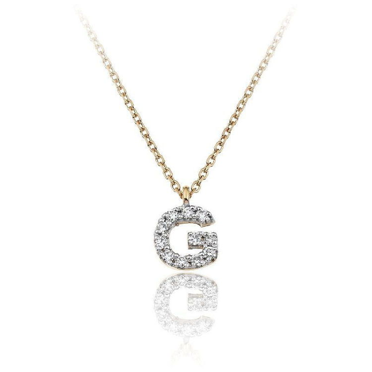 Immagine di Collana Chimento Donna Con Pendente Lettera G |  1G0969GBB1450