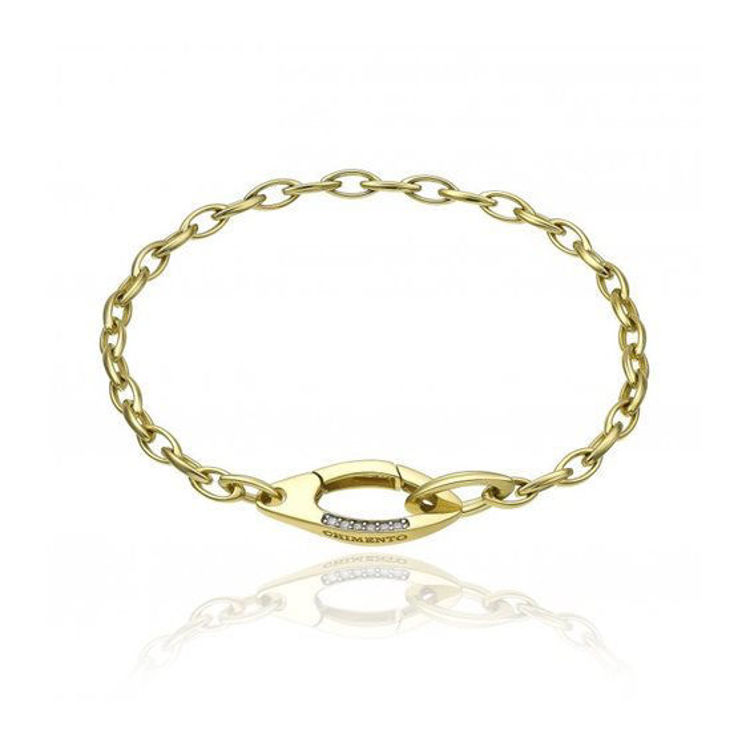 Immagine di Bracciale Chimento Donna Con Maglia Ovoidale | 1B07542B11190