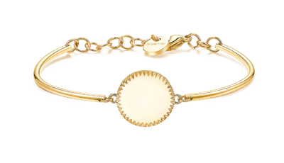 Immagine di Bracciale Donna Acciaio Chakra Con Medaglietta Rotonda Gioielli Brosway | BHK307