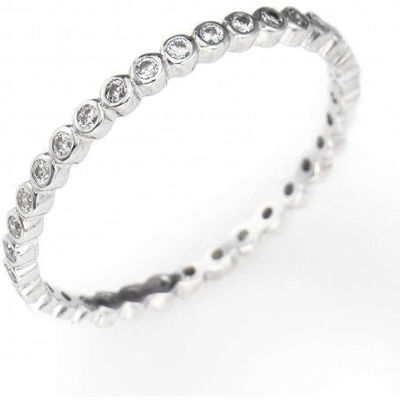 Immagine di Anello Con Zirconi Bianchi Amen | RZ2
