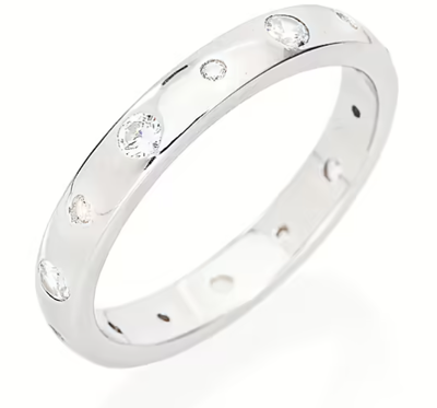 Immagine di Anello Diamond Con Zirconi Bianchi Amen | FEBBZ