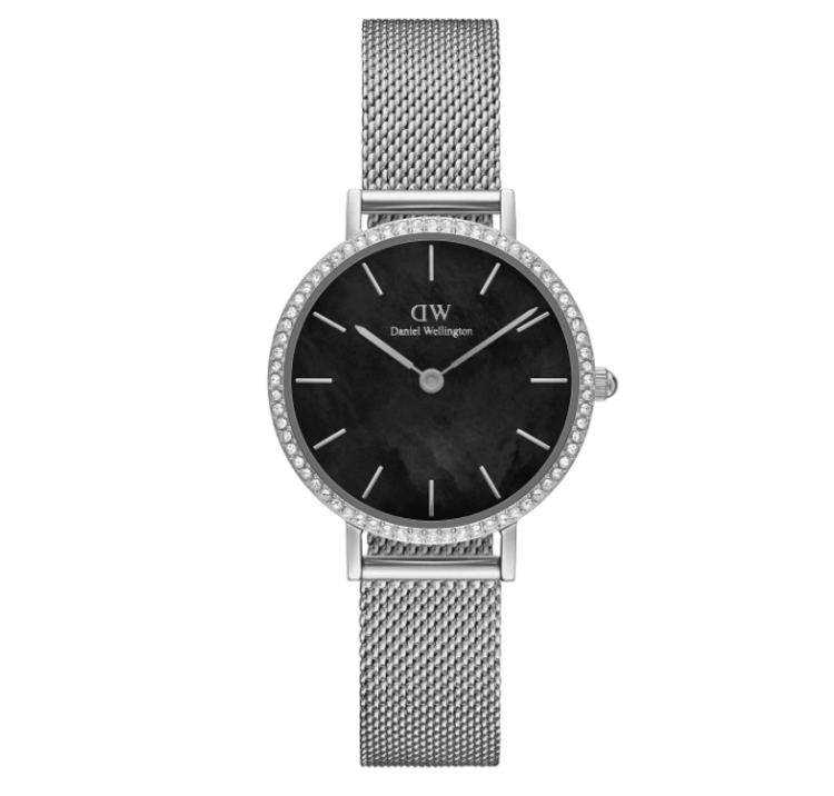 Immagine di Orologio Daniel Wellington Petite Lumine Bezel Sterling Black Mop | DW00100661