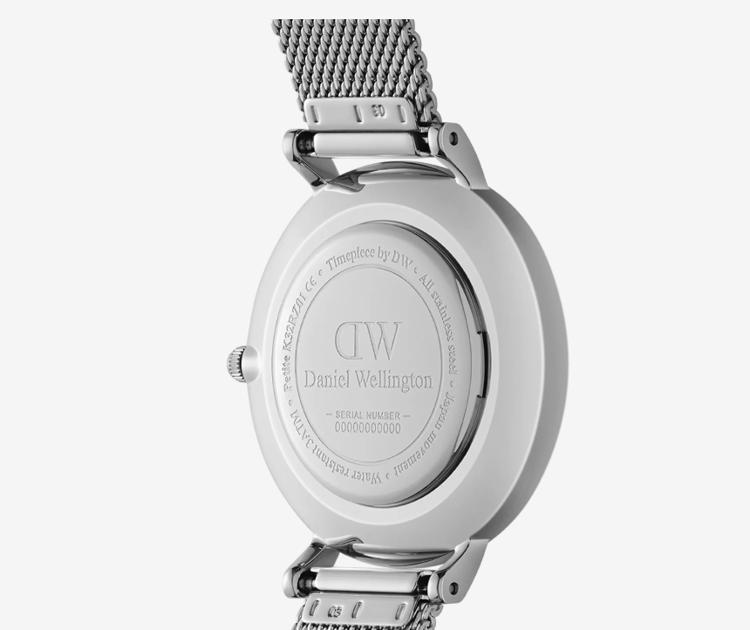 Immagine di Orologio Daniel Wellington Petite Lumine Bezel Sterling Black Mop | DW00100661