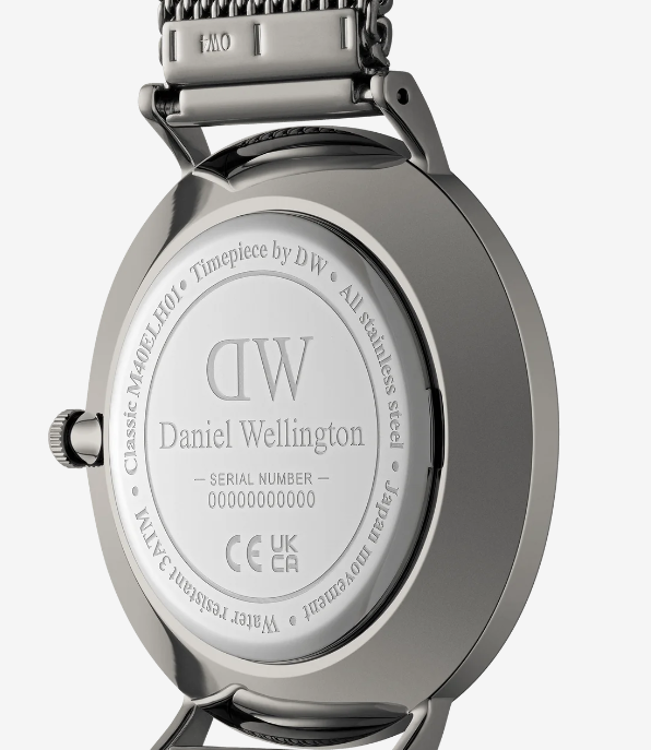 Immagine di Orologio Uomo Daniel Wellington Classic Multi-Eye Mesh Graphite | DW00100712