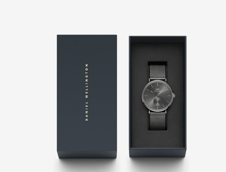 Immagine di Orologio Uomo Daniel Wellington Classic Multi-Eye Mesh Graphite | DW00100712