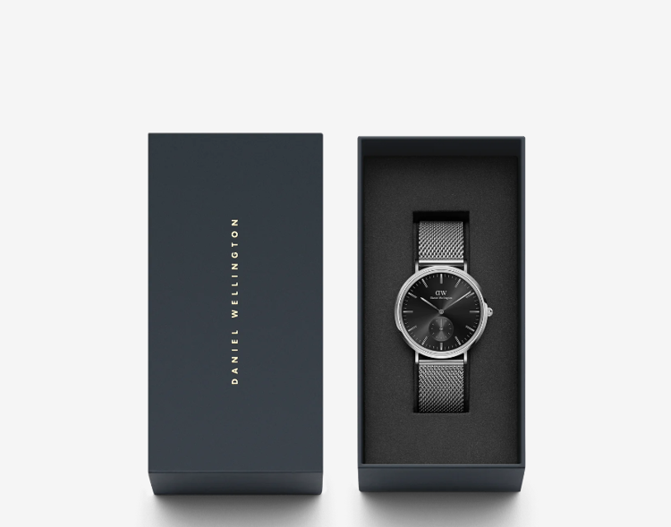 Immagine di Orologio Uomo Daniel Wellington Classic Multi-Eye Sterling Onyx | DW00100711