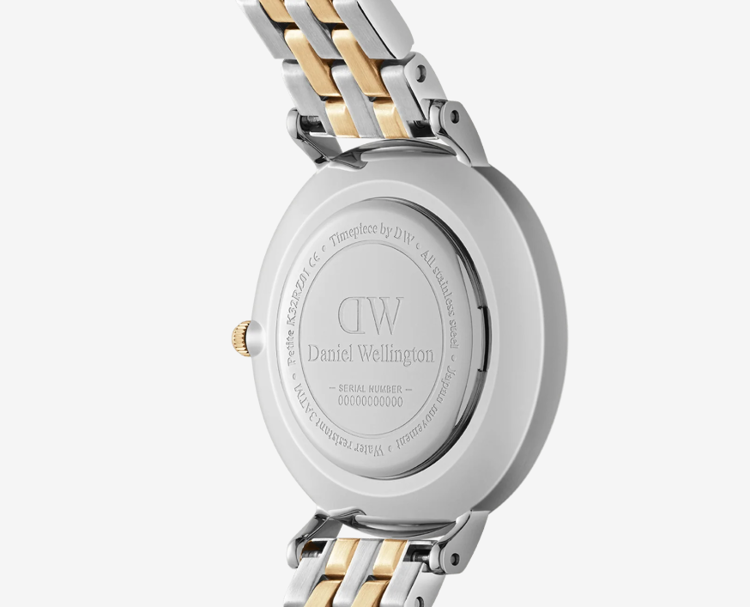 Immagine di Orologio Daniel Wellington Petite Lumine Bezel 5-Link Two-Tone Mop | DW001006645