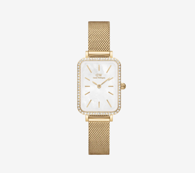 Immagine di Orologio Daniel Wellington Quadro Lumine Bezel Evergold Mop | DW00100668