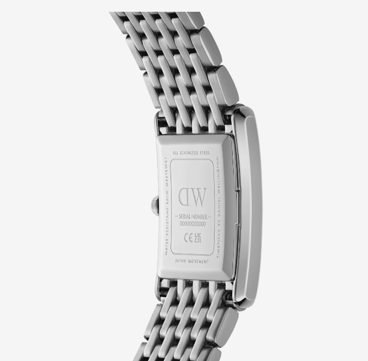 Immagine di Orologio Daniel Wellington Quadro Roman Numerals 5-Link | DW00100691