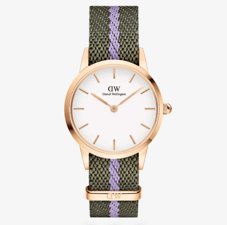 Immagine di Orologio Daniel Wellington Iconic Nato Green/Purple | DW00100680